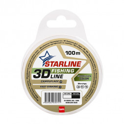 Леска IAM 3D Fishing Line 150m, диаметр 0,20 мм Хамелеон