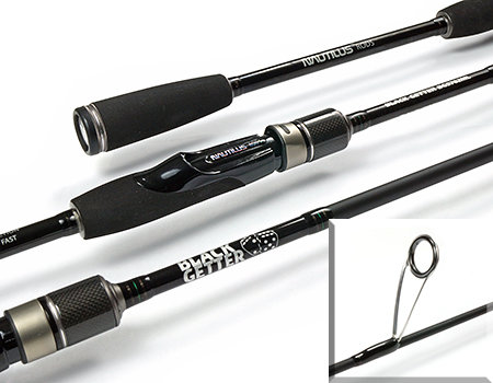 Спиннинг Nautilus Black Getter BGS762M 228см 10-28гр