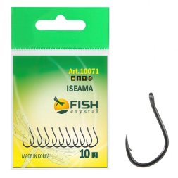 Крючок FISH SEASON Iseama-ring №4 BN 10шт 10071-04F