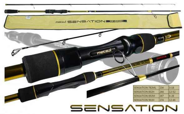 Спиннинг METSUI SENSATION 892M 6-28 g