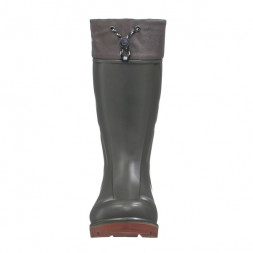 Сапоги Torvi ЭВА -40°C с прилитой шипованной подошвой и 5-ти слойным сменным вкладышем олива р.46-47