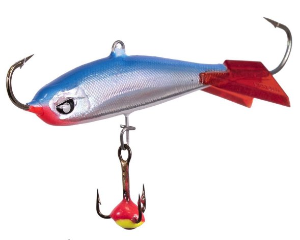 Балансир рыболовный для зимней рыбалки Lucky John Nordic 60мм+тройник 51601-15HRT