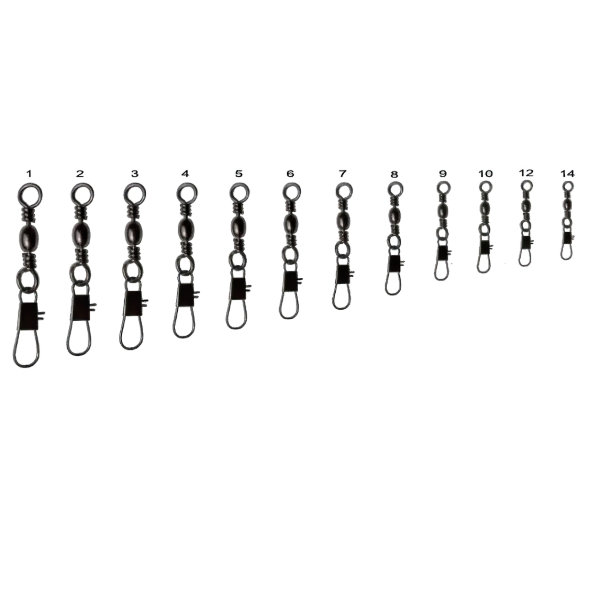 Вертлюг с застежкой Siweida А-136 №7 7131071 5шт в уп. C2-3