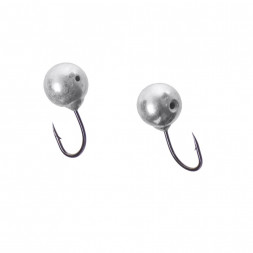 Мормышка вольфрамовая Lumicom Дробинка с отверстием Ф4 никель, цена за 1 шт.