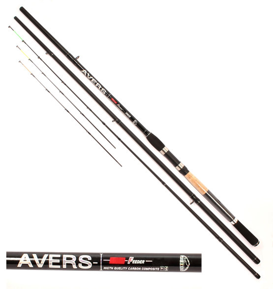 Удилище фидерное Condor Avers Feeder длина 3,90 м, тест до 150 гр штекер., композит