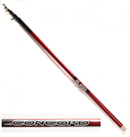 Удилище Condor Concord б/к, длина 5 м, тест 5-25 гр carbon IM-7
