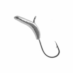 Мормышка вольфрамовая Lumicom Комар Ф4 серебро, цена за 1 шт.