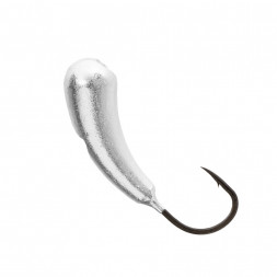 Мормышка вольфрамовая Lumicom Уралка Ф4 серебро, цена за 1 шт.