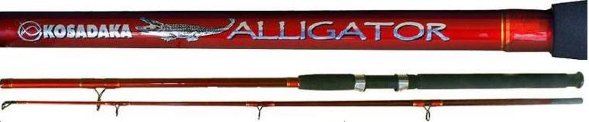 Спиннинг Kosadaka Alligator силовой 1.80м / 50-200г.