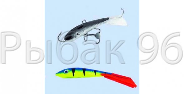 Балансир рыболовный для зимней рыбалки Lucky John + тройник 71413-36RT