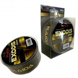 EX01-0,286  Леска EXODIS Kaida 1000м, трехцветная темнокоричневый,оливковозеленый, песочный 10,26кг