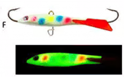 Балансир рыболовный для зимней рыбалки Akara Rover 50 8г 66