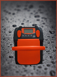 Насос аккумуляторный двухступенчатый HT-790 для лодок ПВХ, сабов, матрасов, палаток 0,34-1,38 атм