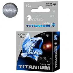 Леска AQUA Titanium 0.18 30м