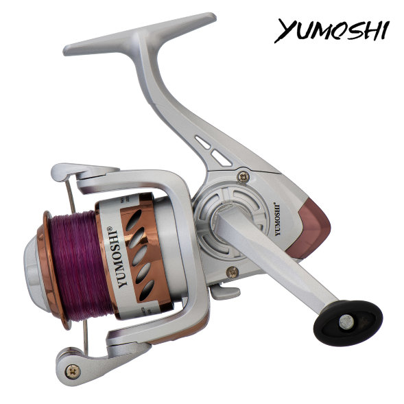 Катушка YUMOSHI YK-3000, 3 подшипника, передний фрикцион, с леской