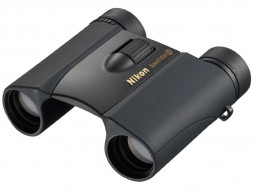 Бинокль Nikon Sportstar EX 8x25 DCF цвет черный, обрезиненный корпус, водонепроницаемый