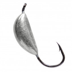 Мормышка вольфрамовая Lumicom Банан с ушком Ф5 никель