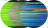 Леска плет. OWNER Kizuna X8 PE chartreuse 0.25 135м